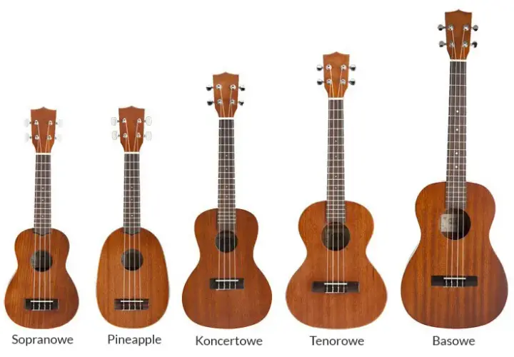  Ukulele koncertowe czy sopranowe - różnice i zalety obu rodzajów