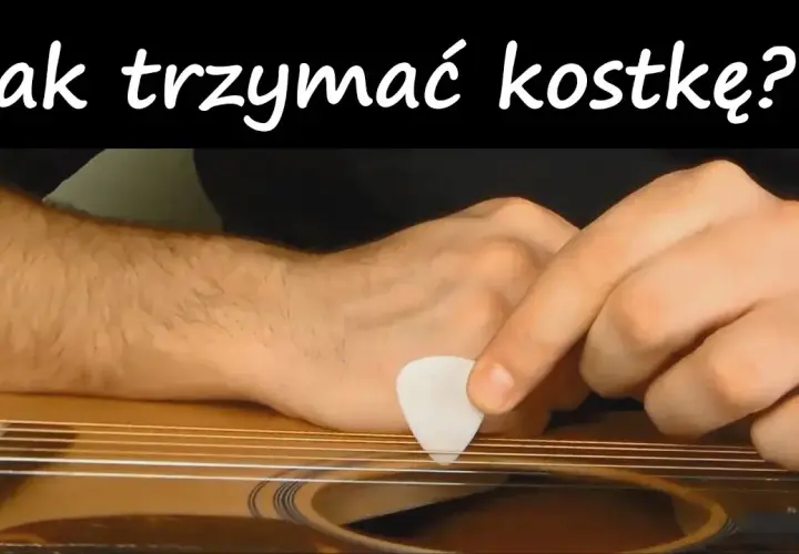 Jak trzymać kostkę do gitary, aby uniknąć najczęstszych błędów
