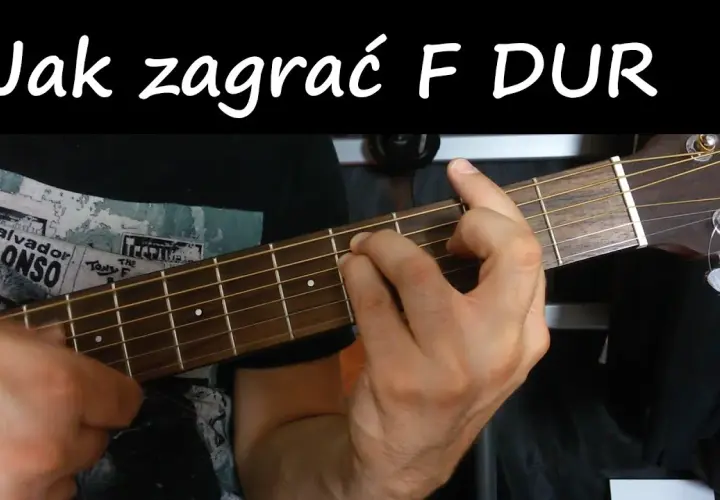  Czy ten akord f na gitarze grać? Opanuj chwyty akordu f dur na strunach