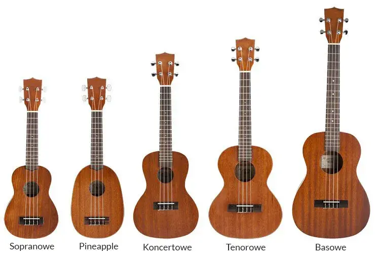  Ukulele koncertowe czy sopranowe - różnice i zalety obu rodzajów