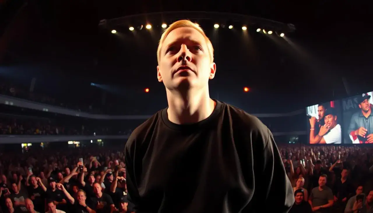 Zdjęcie Co to jest Eminem? Poznaj życie i osiągnięcia legendarnego rapera